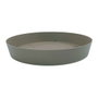Plastiken Plat de jardin taupe Ø28 cm ref: 90519 pour pots résistant UV polypropylène