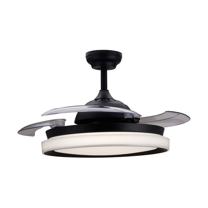 Ventilateur de Plafond avec Lumière Philips Atlas Noir 35 W 28 W 4500 Lm (2700 K)