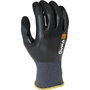 JUBA Gants de travail Noir Nitrile Taille 11