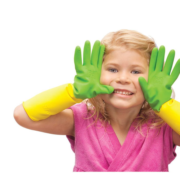 Juba Gants en latex bicolores pour enfants 4 ans Juba Gants en latex bicolores pour enfants 4 ans