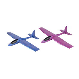 Eddy Toys Planeur en polystyrène expansé 84x66x14 cm couleurs assorties