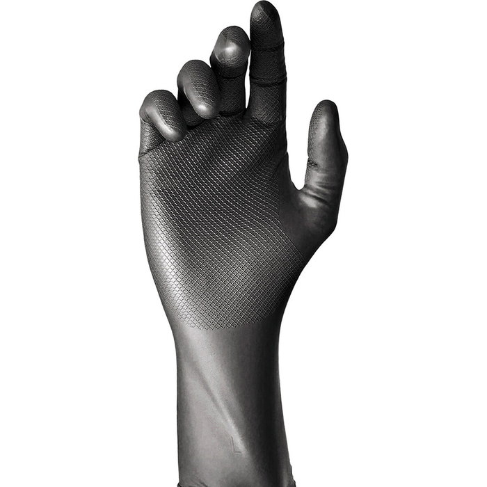 JUBA Gants en nitrile Noir Sans poudre Taille 11 (50 Unités) JUBA Gants en nitrile Noir Sans poudre Taille 11 (50 Unités)