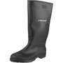 Dunlop Bottes à pluie Noir Polyester PVC Taille 40