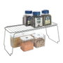 Metaltex Étagère empilable 45 x 19 x 18 cm Revêtement polytherm métallique pour armoires