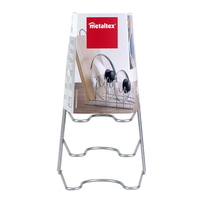 Metaltex Lido Support pour assiettes, couvercles et planches à découper 29 x 50 x 17 cm