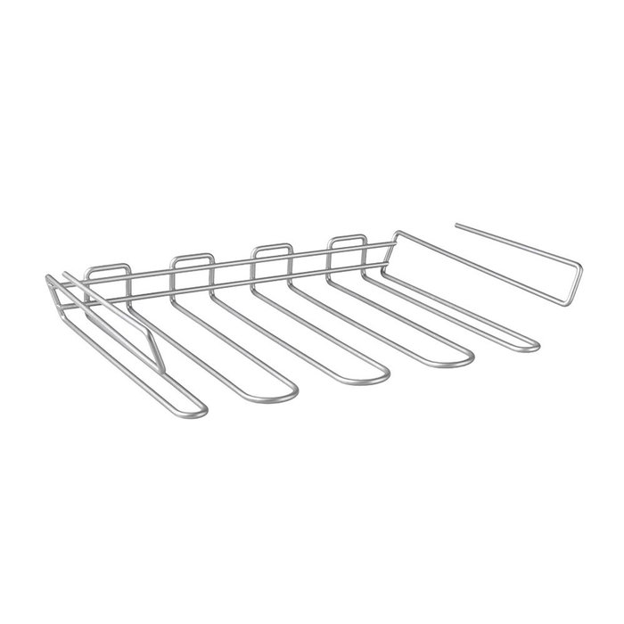 Metaltex my-crystal Porte-verres d'étagère 38 x 26 x 7 cm pour 12/16 verres, polytherm metallic