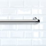 Dérouleur de papier de cuisine Metaltex Lonardo Chrome métallique inoxydable (78 cm)