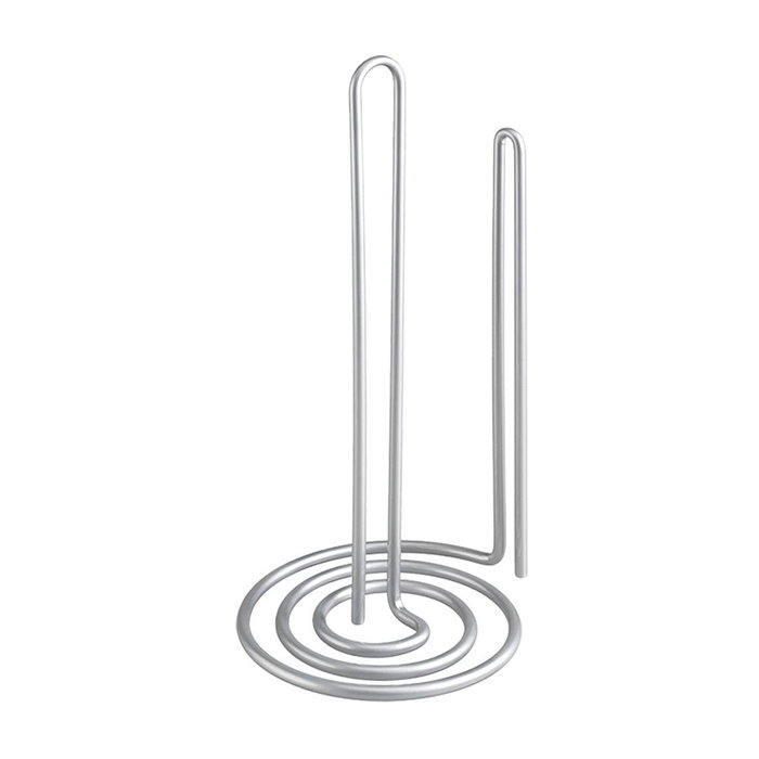 Metaltex My-roll distributeur d'essuie-tout métallique Ø15 x 32 cm recouvert de polythène