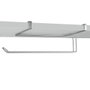 Metaltex Easy-roll Colgador pour rouleau de cuisine 35 x 18 x 10 cm polytherm metallic avec 6 patins antidérapants