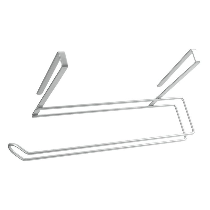 Metaltex Easy-roll Colgador pour rouleau de cuisine 35 x 18 x 10 cm polytherm metallic avec 6 patins antidérapants