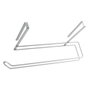 Metaltex Easy-roll Colgador pour rouleau de cuisine 35 x 18 x 10 cm polytherm metallic avec 6 patins antidérapants