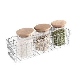 Metaltex Koala Cestillo multiuso 33x9x12 cm - Recubrimiento polytherm metallic