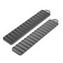 Metaltex Égouttoir réversible Gravity Slim 40 x 8 cm, Gris