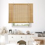 Store à enrouleur Stor Planet Ocre Naturel Mangue Bambou 90 x 175 cm