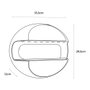 Edm Piège à insectes LED avec plaque adhésive 5W, 33,5 x 12 x 29,5 cm, intérieur