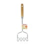 Metaltex Presse-purée avec manche en bois taille 10 x 9,2 x 33,2 cm inoxydable