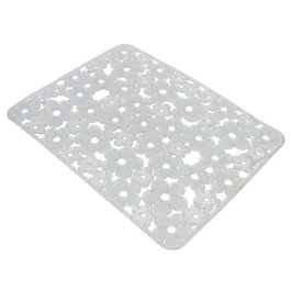 Metaltex Salvaplatos pour évier rectangulaire en PVC translucide, 30 x 40 cm