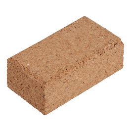 Wolfcraft 2896000 Taco de ponçage manuel en liège antidérapant 67 x 123 x 35 mm pour papiers abrasifs
