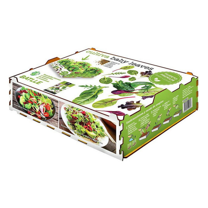 Set de culture Batlle Baby Leaves Salades 40 x 29 x 10,5 cm 2,6 Kg Set de culture Batlle Baby Leaves Salades 40 x 29 x 10,5 cm 2,6 Kg
