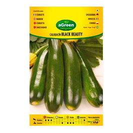 Agreen Sachet de graines de courgette Black Beauty
