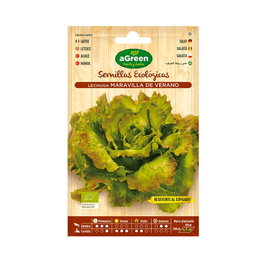 Agreen Sachet de graines biologiques de laitue maravilla