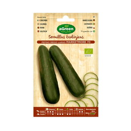 Agreen Sachet de graines bio de concombre Marketmore