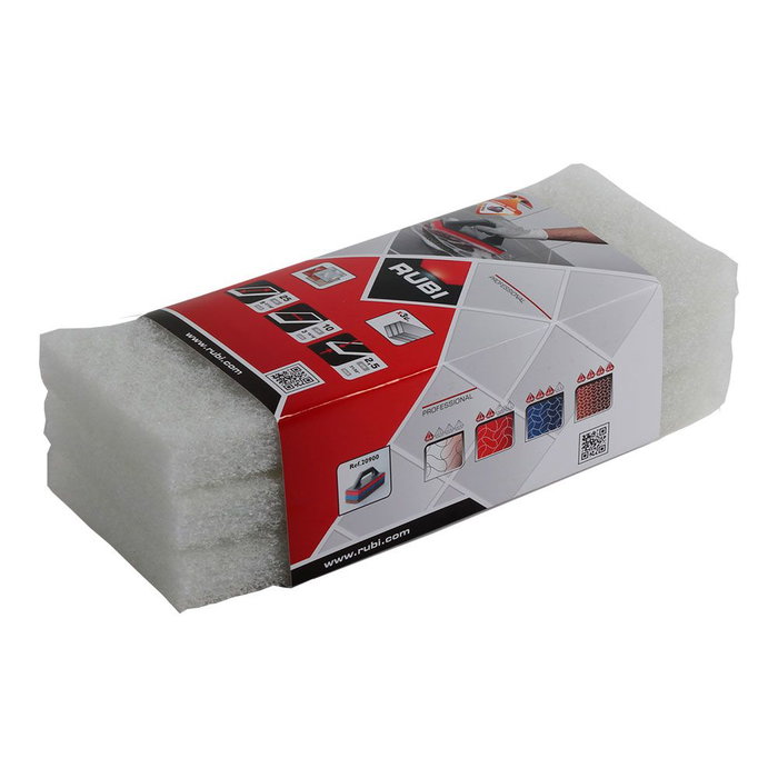 Lot de tampons à récurer Rubi 20971 Rechange Taloche Lot de tampons à récurer Rubi 20971 Rechange Taloche