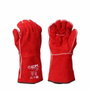 EDM Product Gants de travail EDM Rouge Kevlar Coton Daim Soudeurs Taille 10