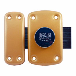 Ifam Cerrojo de seguridad modelo B5/50 acabado latonado