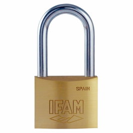 Ifam K30al Cadenas en laiton 30 mm avec anse longue et 2 clés