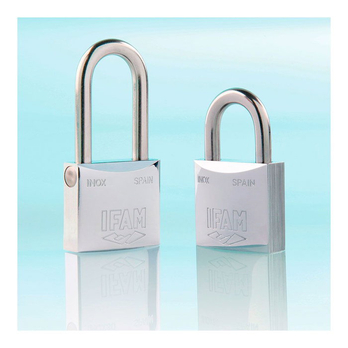 Ifam Inox 40al Candado inoxidable 40mm Arco largo avec 2 clés