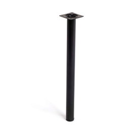 Rei Patte cylindrique modèle 401g en acier noir Ø 30 x 400 mm