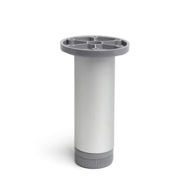 Rei Pied cylindrique modèle 405 en aluminium Ø 3,9 x 15 cm