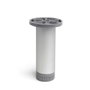 Rei Pied cylindrique modèle 405 en aluminium Ø 3,9 x 15 cm