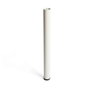 Rei Pied cylindrique réglable en acier blanc modèle 406g