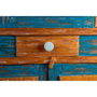 Rei E225 Poignée de meuble en bois gris Ø38 mm Lot de 4
