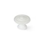 Rei Poignée de meuble modèle 3110 zamak blanc poro Ø35 mm blister 4 pièces