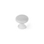 Rei Bouton de tiroir modèle 760 en zamak blanc poreux Ø 25 mm lot de 4