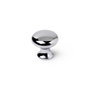 Rei Poignée de meuble modèle 760 en zamak chrome brillant Ø25 mm lot de 4