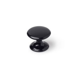 Rei 756 Poignée de meuble zamak noir Ø33 mm lot de 4 avec vis M4