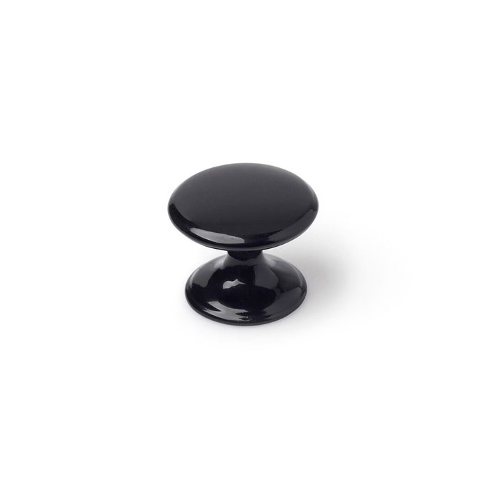 Rei 756 Poignée de meuble zamak noir Ø33 mm lot de 4 avec vis M4 Rei 756 Poignée de meuble zamak noir Ø33 mm lot de 4 avec vis M4