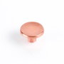 Rei Bouton de meuble modèle 774, Or rosso mat, Ø 35 mm, lot de 2