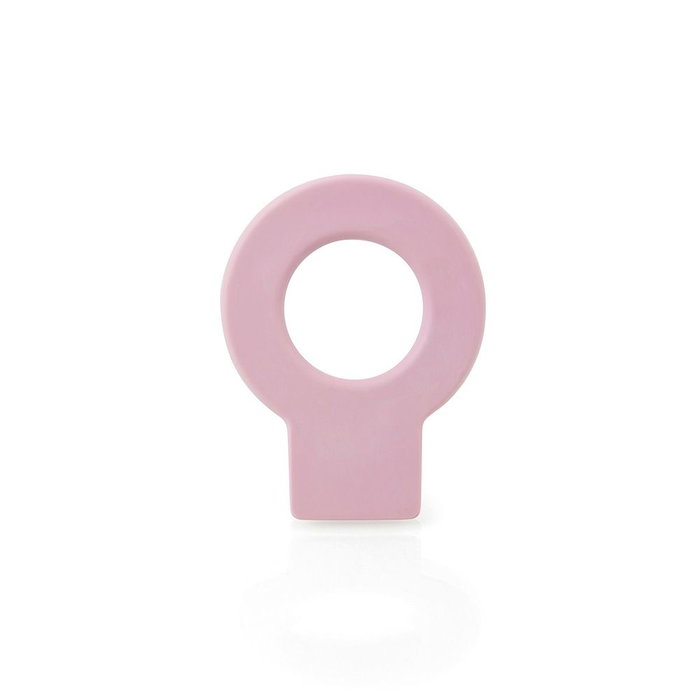 Rei Retenidor de cale pour porte Lock modèle 660 en TPS rose – Flexible lavable colgable 64 x 82 x 15 mm