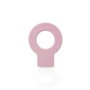 Rei Retenidor de cale pour porte Lock modèle 660 en TPS rose – Flexible lavable colgable 64 x 82 x 15 mm