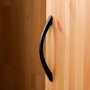 Poignée Rei 589a Noir Aluminium 4 Pièces
