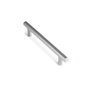 Rei Poignée de meuble 891h Argenté Acier inoxydable, 128 mm, 4 pièces