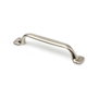 Rei Poignée de meuble type anse modèle 580, nickel bisou, 96 mm, 4 pièces