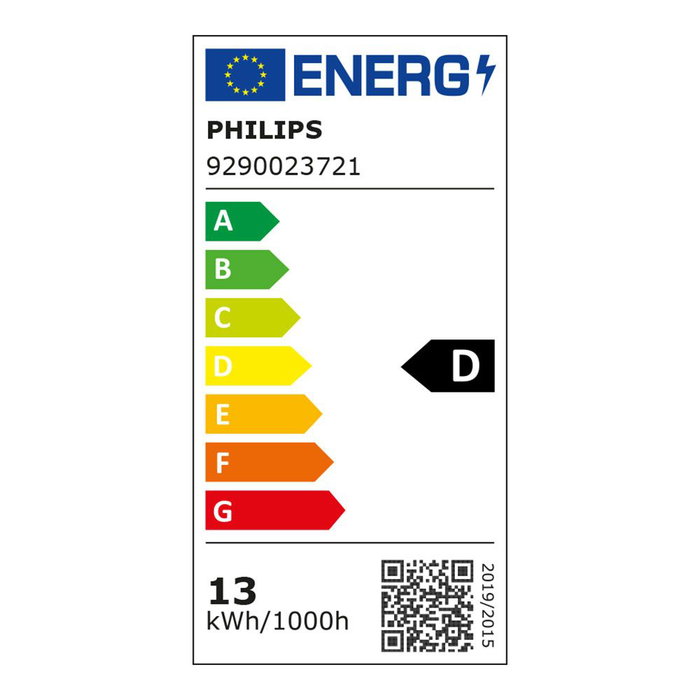 Philips Ampoule LED Globle E27 13W 2000lm 2700K Lumière Chaude Ø12,4x17,7cm Cristal Mat