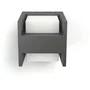 Philips Applique murale LED extérieure Arbour - Lumière blanche chaude, étroite, certifiée IP44, finition anthracite