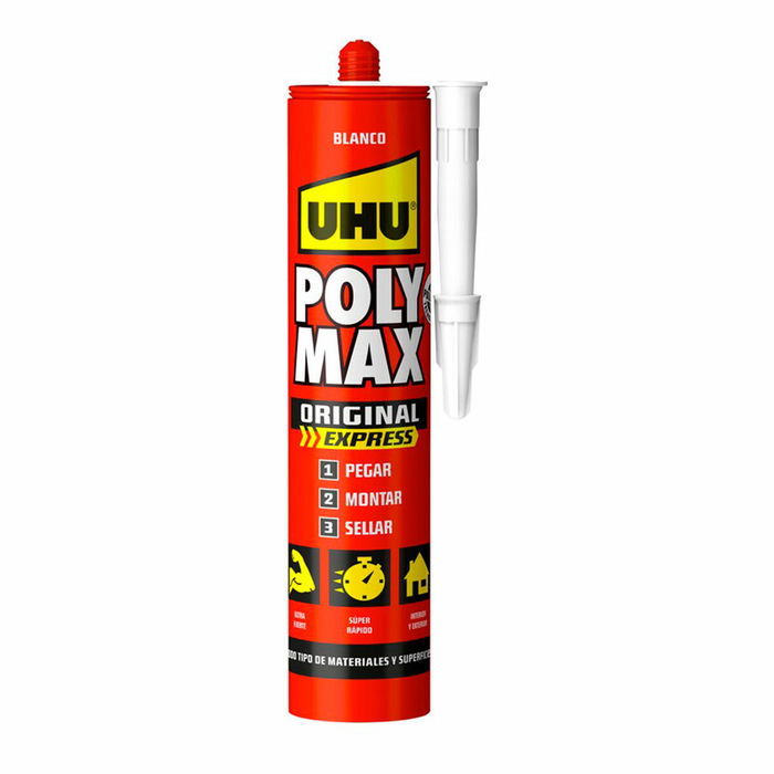 Scellant/Adhésif UHU 6310630 Poly Max Express Blanc 425 g Scellant/Adhésif UHU 6310630 Poly Max Express Blanc 425 g